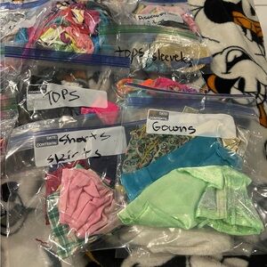 Barbie Fashion Collection - Pink, Blue, Green